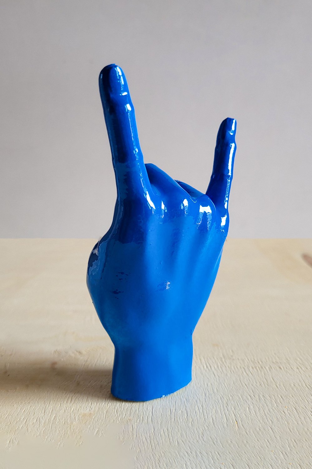 Rock El Figürü | Mavi - 6