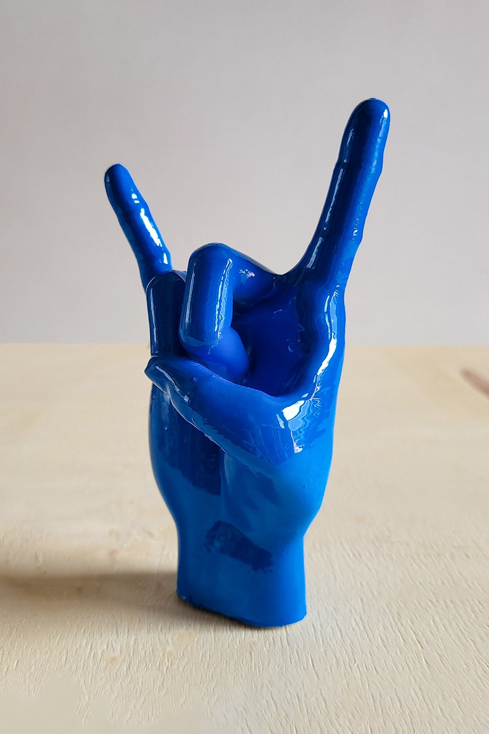 Rock El Figürü | Mavi - 7