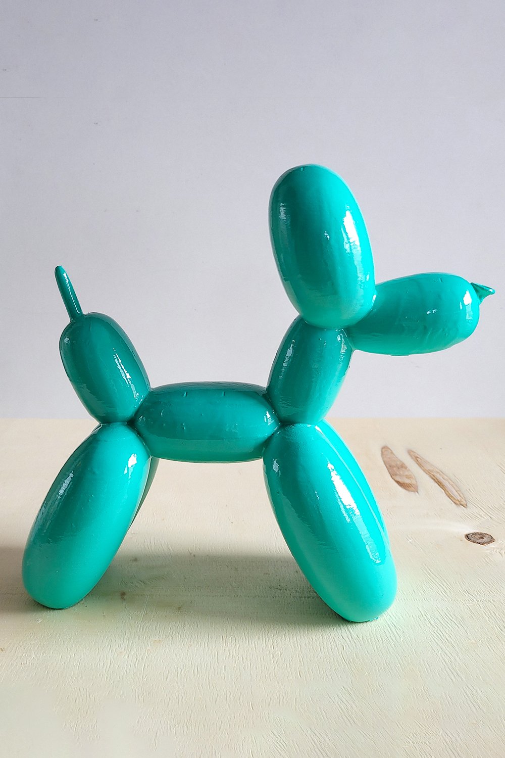 Balon Köpek Figürü | Turkuaz - 4