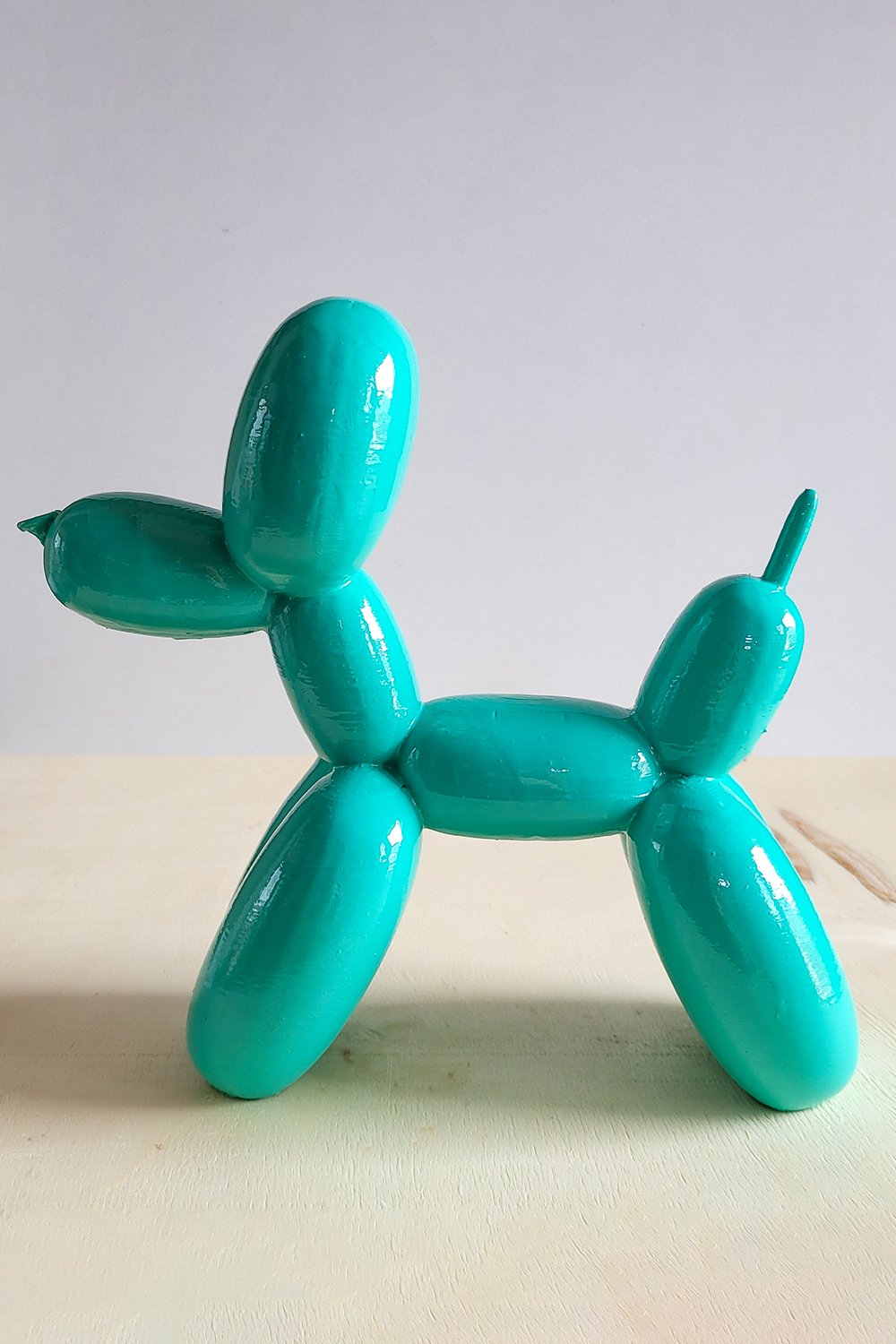 Balon Köpek Figürü | Turkuaz - 6