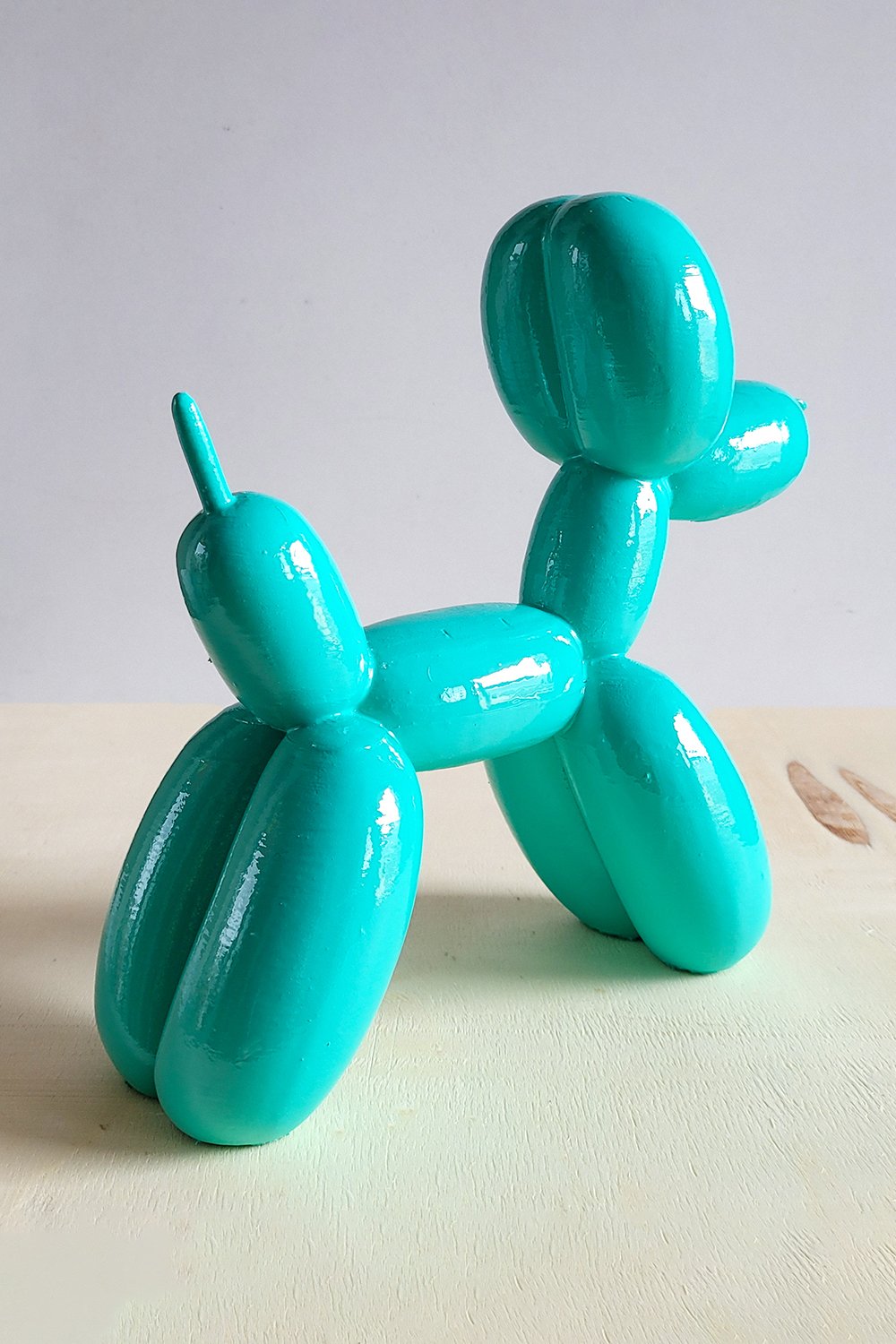 Balon Köpek Figürü | Turkuaz - 8