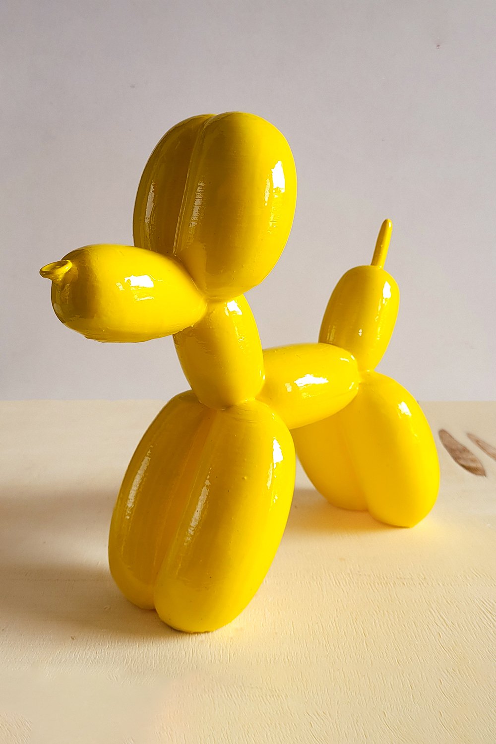 Balon Köpek Figürü | Sarı - 2