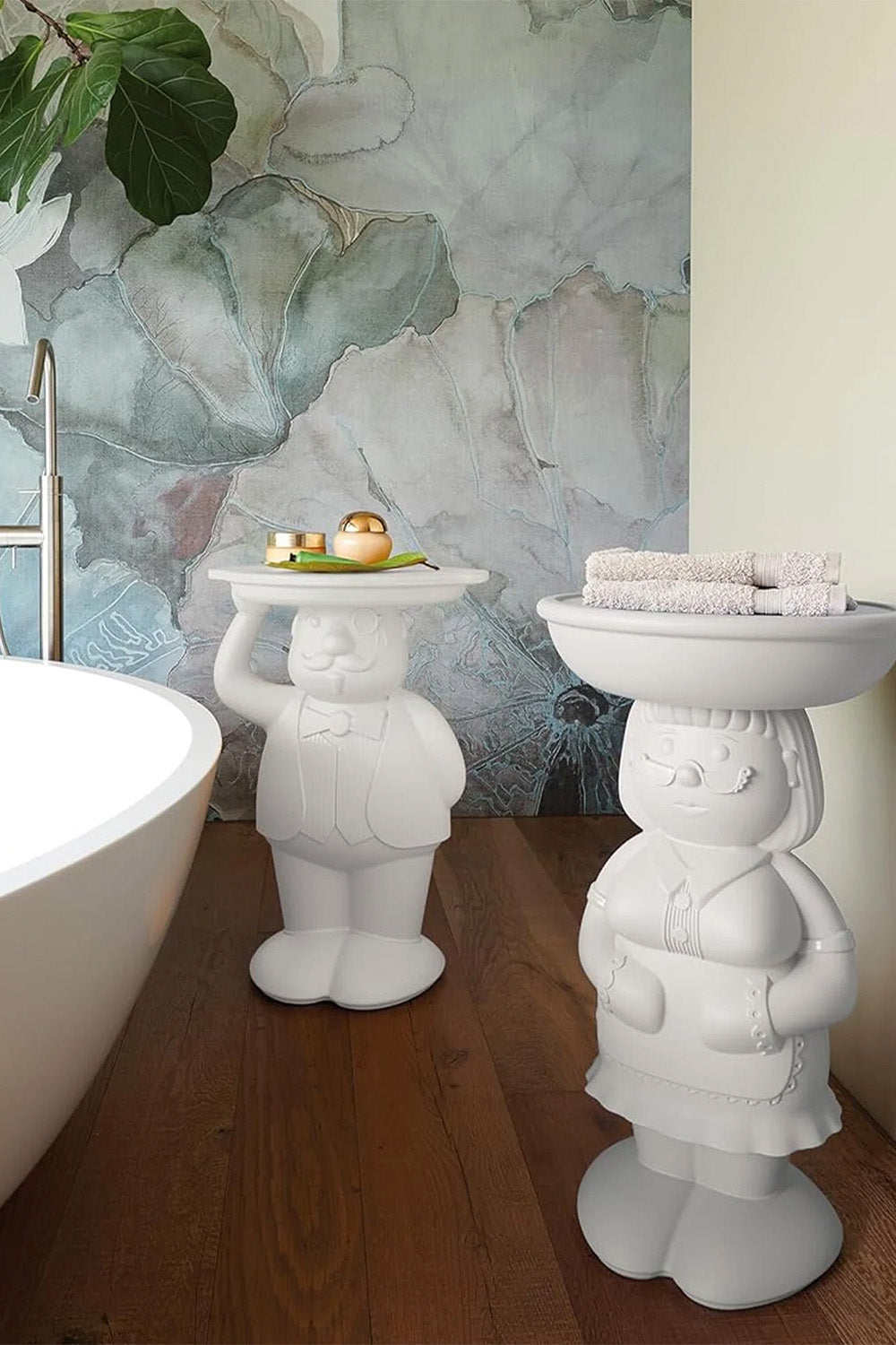 Amanda Beyaz Sehpa - 1