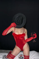 Matilda Bodysuit - Red - 7