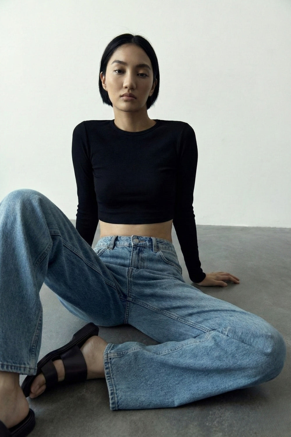 Pulse Basic Uzun Kollu T-Shirt - 1