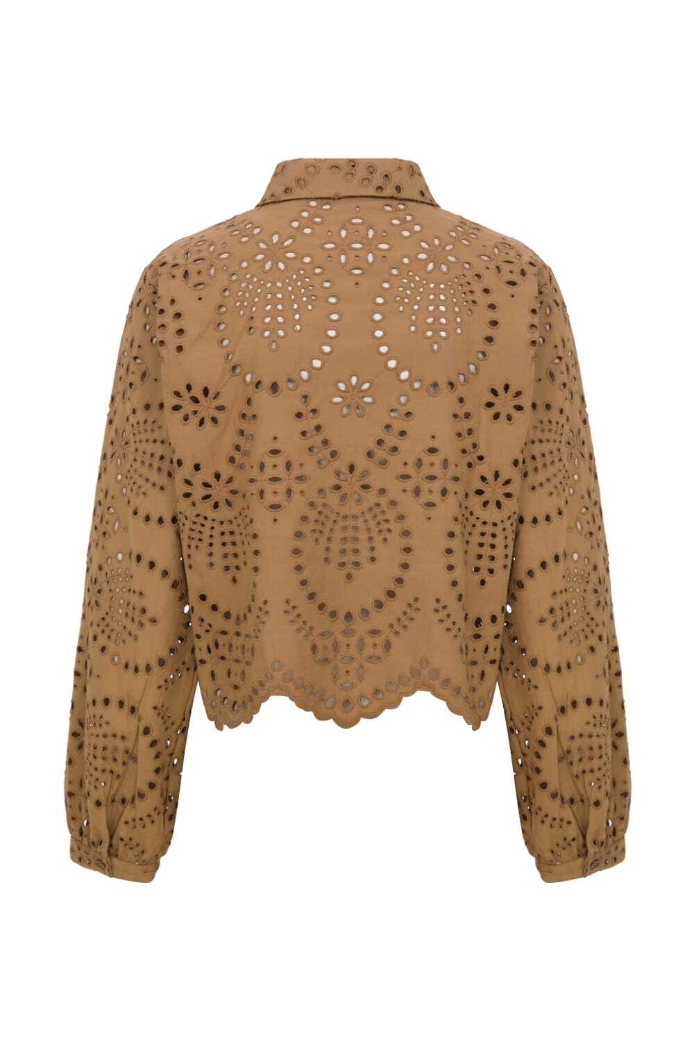 Solstice Shirt - Cocoa Lace - 4