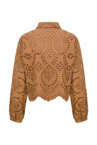 Solstice Shirt - Cocoa Lace - 4