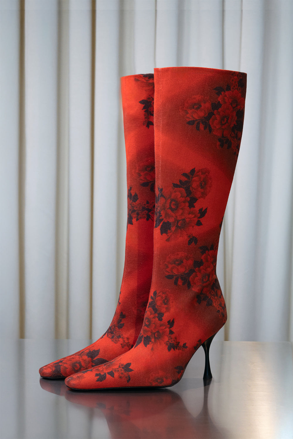Relic Boots In Red - 1