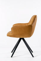 Cuba Deri Sandalye | Modern Ve Şık Tasarım, Konforlu Oturum, Lüks İç Mekân Sandalyesi - 14