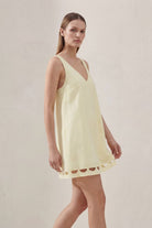 Desert Dress - Lemon Cream - 0