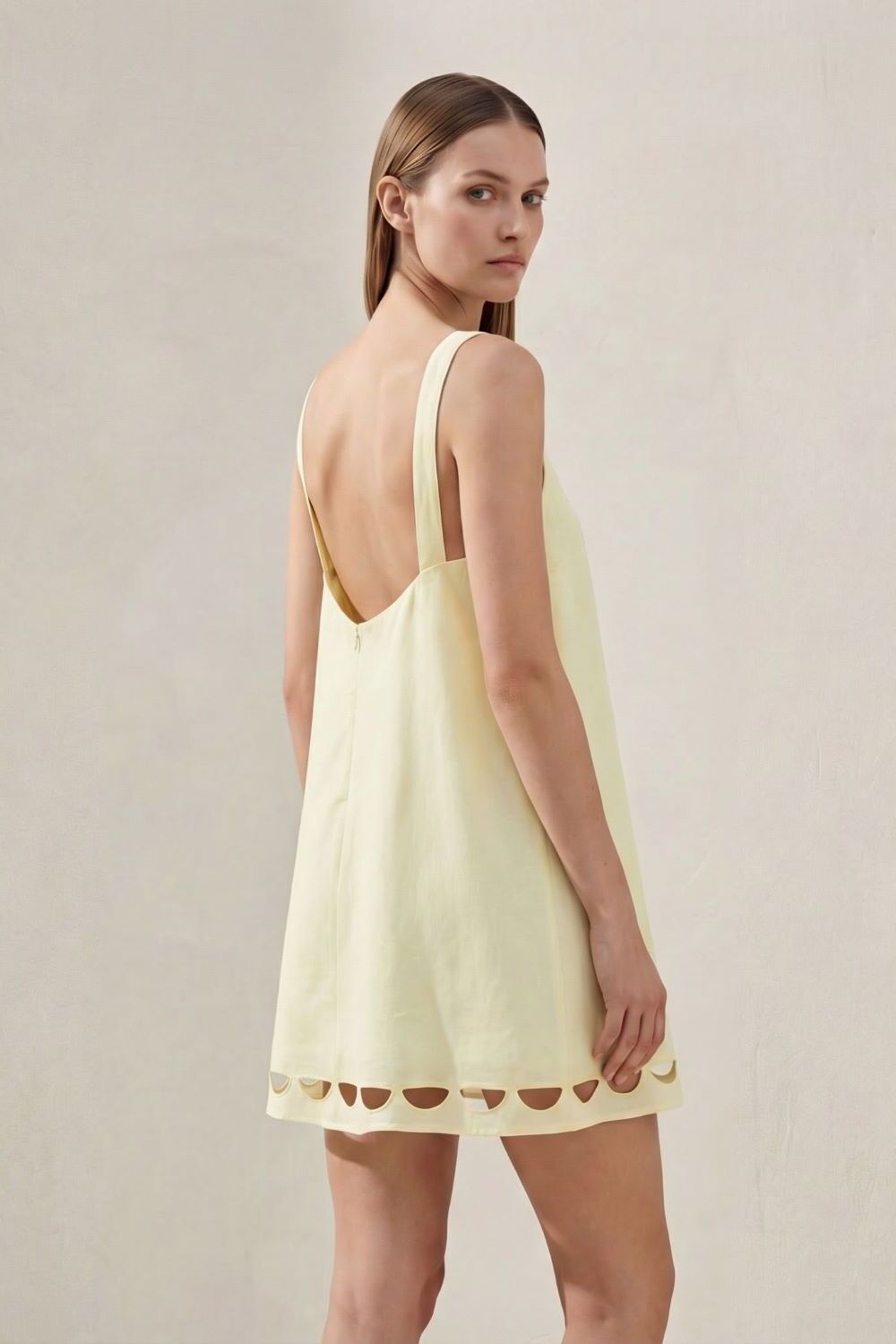 Desert Dress - Lemon Cream - 2