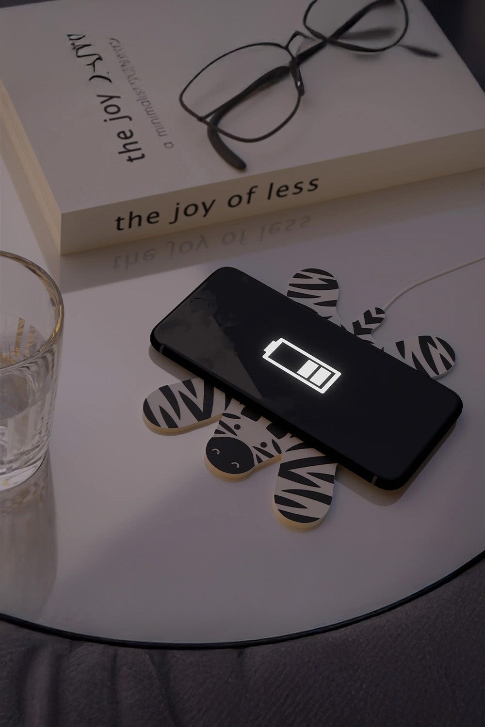 Mustard Zebra Kablosuz şarj Cihazı - 2