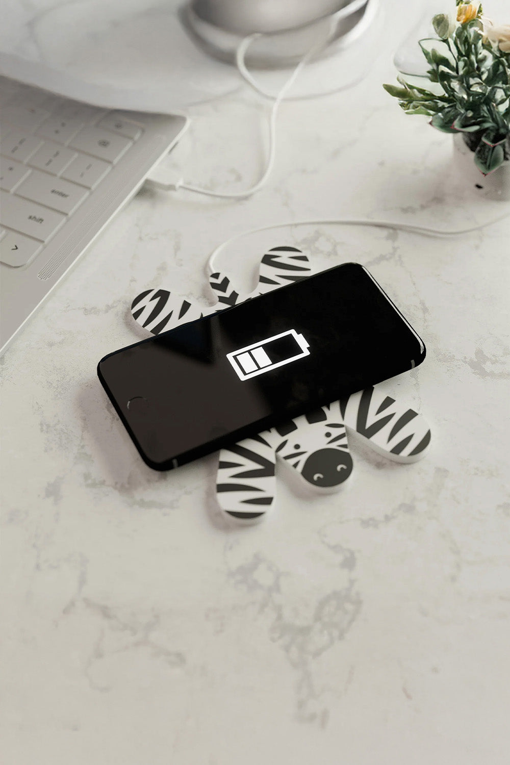 Mustard Zebra Kablosuz şarj Cihazı - 3