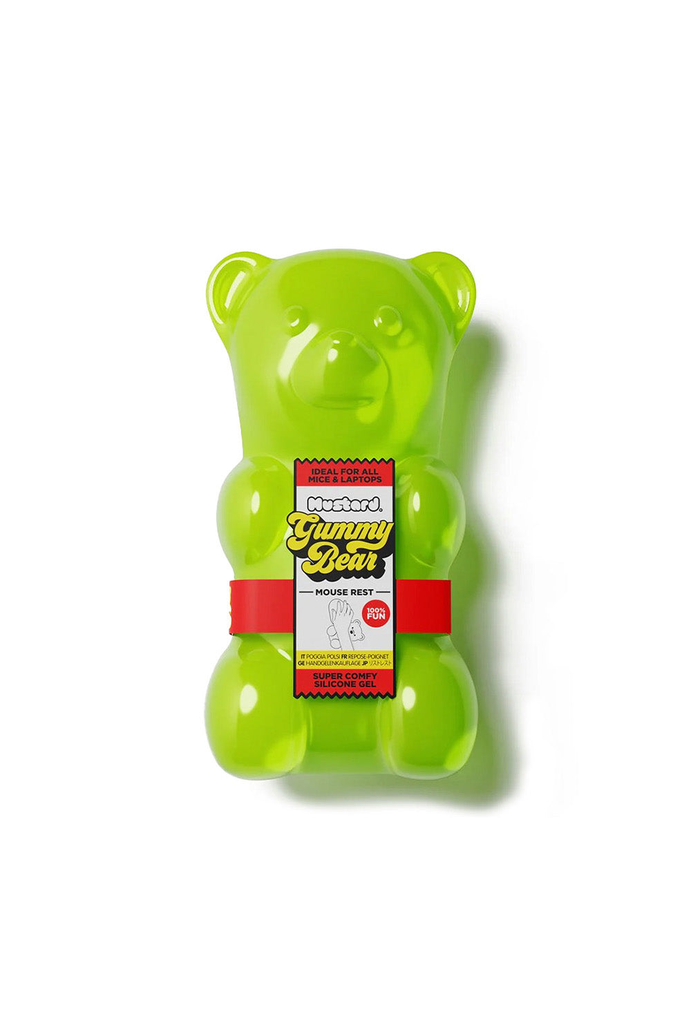 Mustard Gummy Bear Mouse Bilek Desteği Yeşil - 0