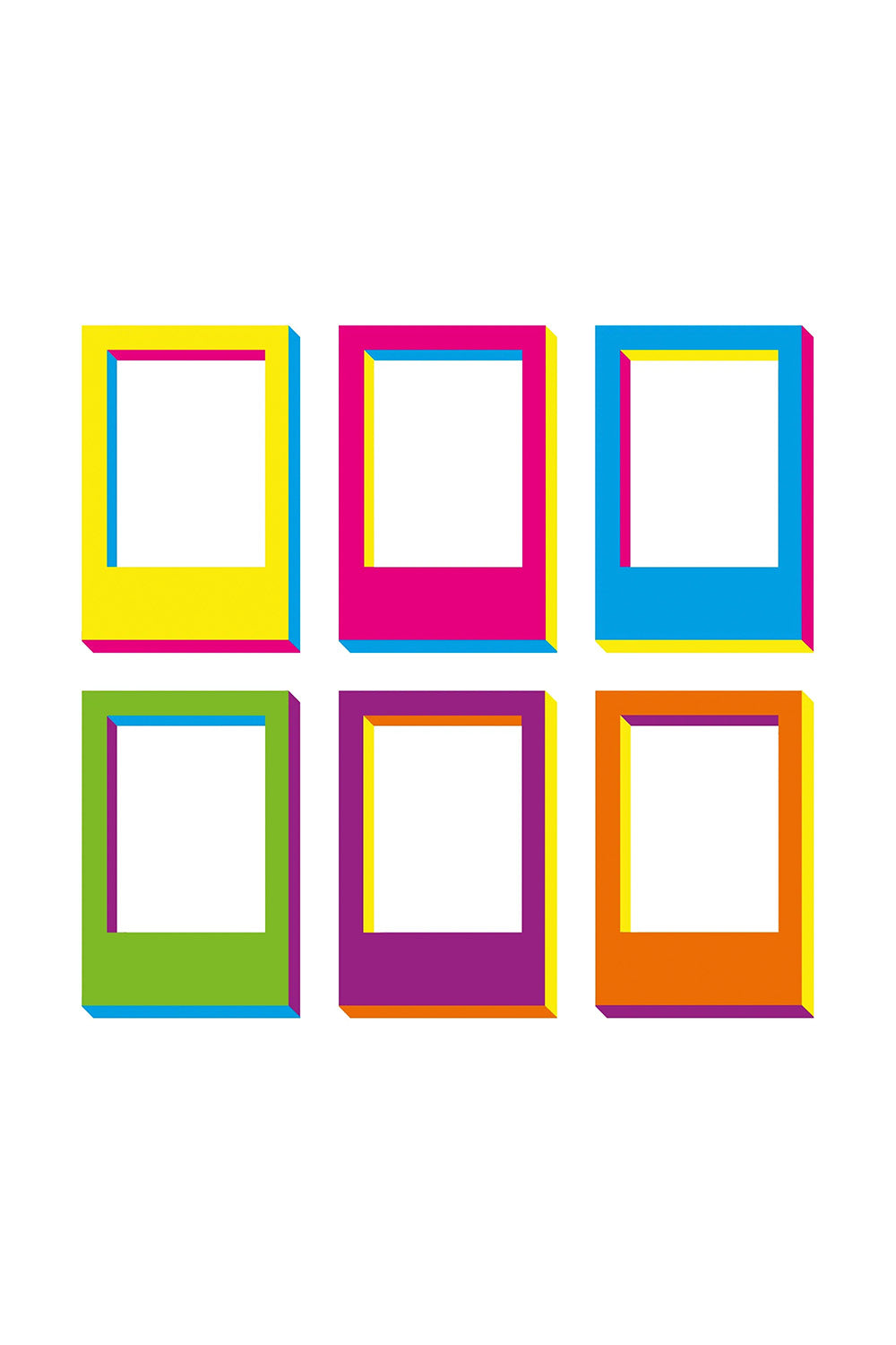 Mustard İlüzyon çerçeveler Magnet Seti - 0