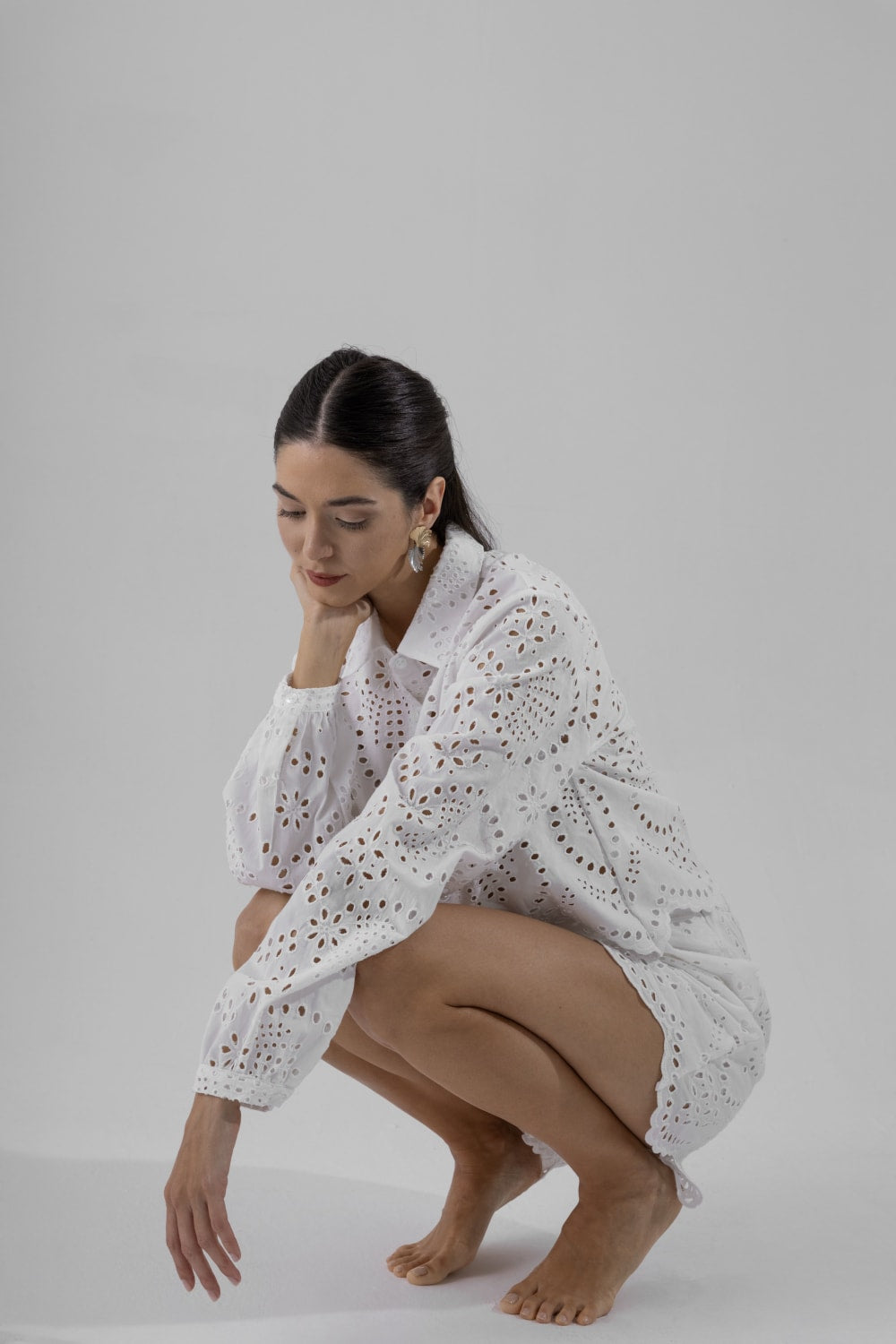 Solstice Shirt - Ivory Whisper - 1