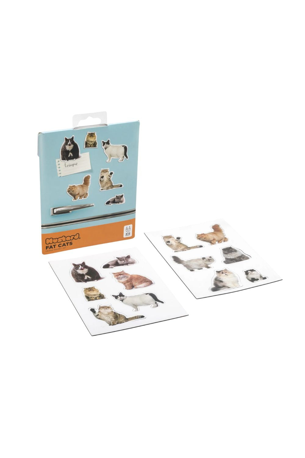 Mustard Cat Magnet - 0