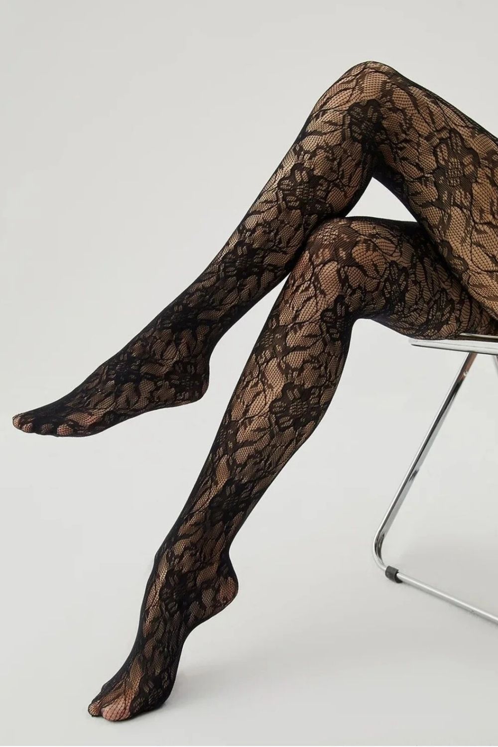 Amoria Tights – Glam & Daily Dantel Külotlu Çorap - 0