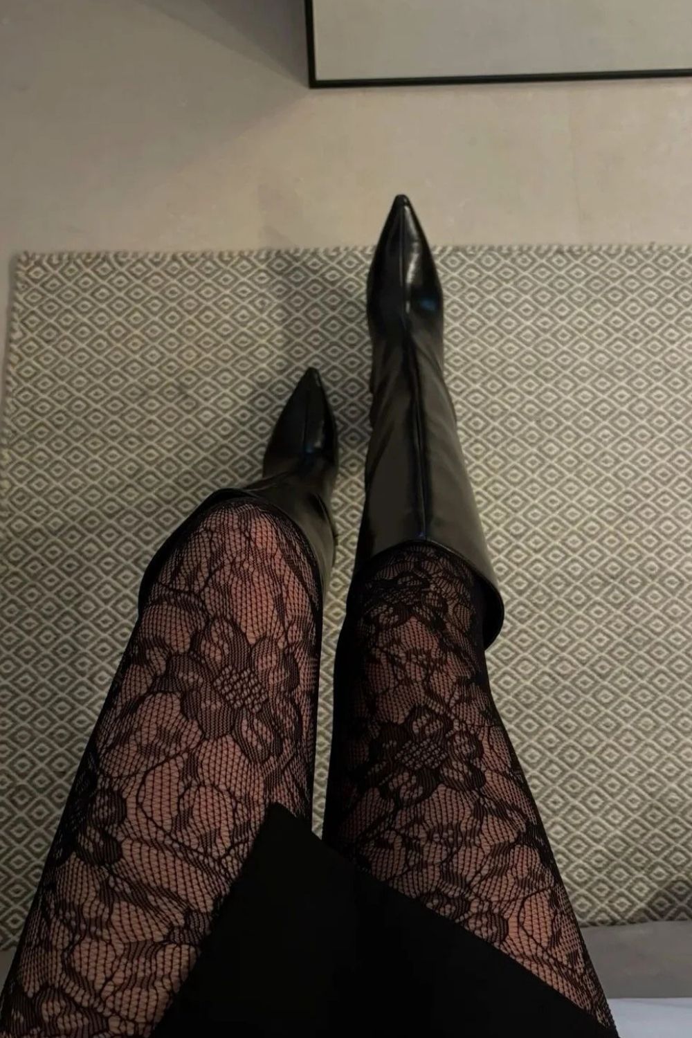 Amoria Tights – Glam & Daily Dantel Külotlu Çorap - 1