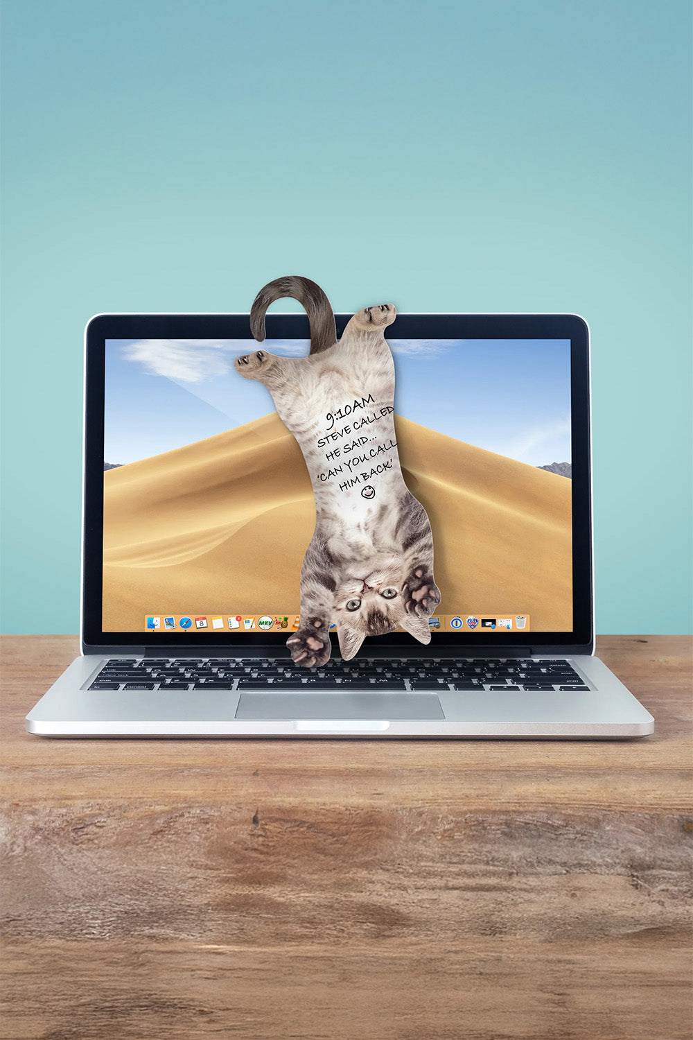 Mustard Cat Asılabilir Notluk - 3