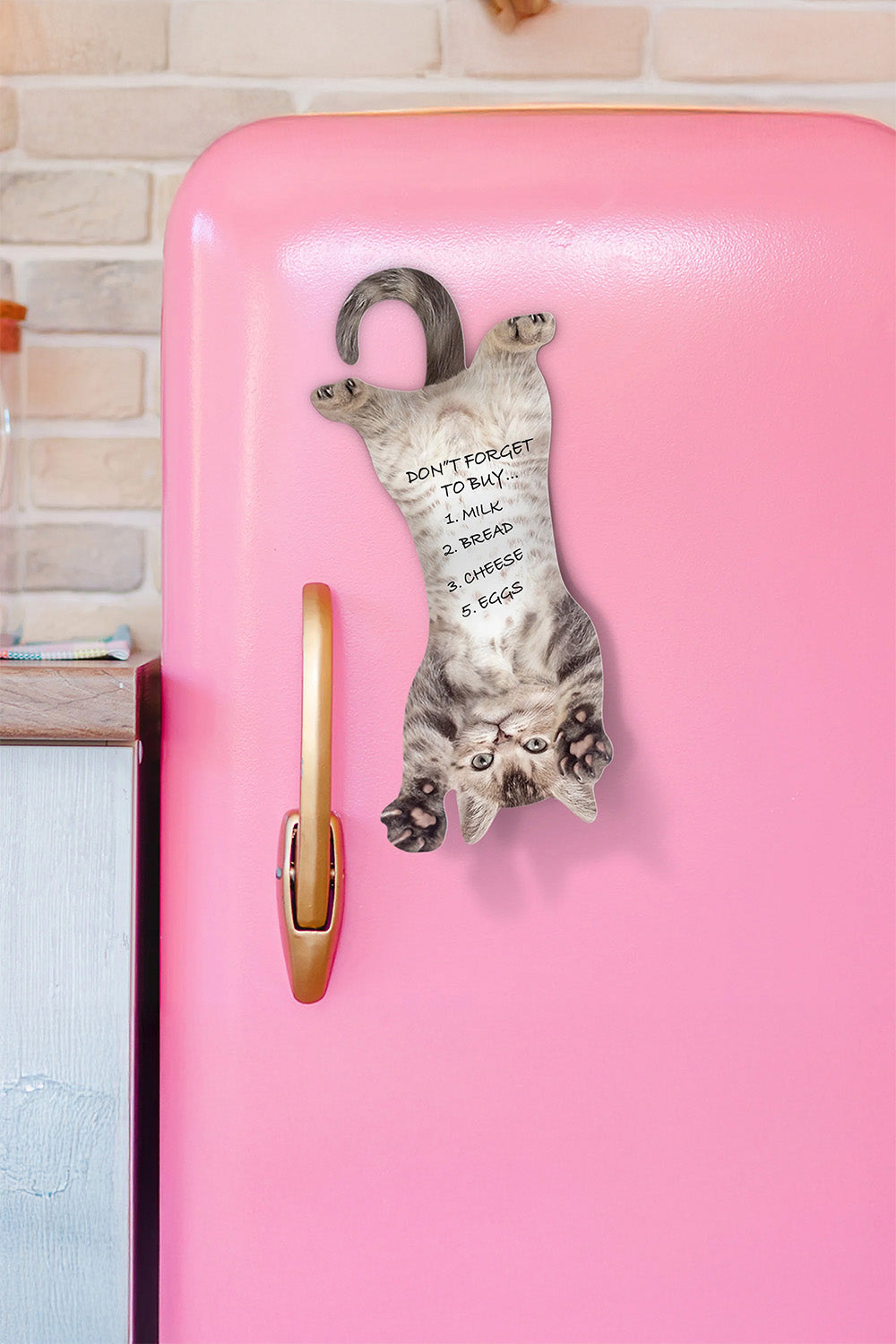 Mustard Cat Asılabilir Notluk - 8