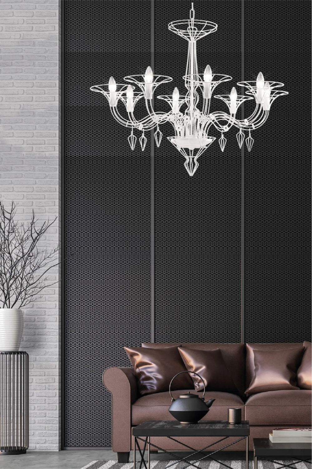 Dedalo Sarkıt Beyaz - 2