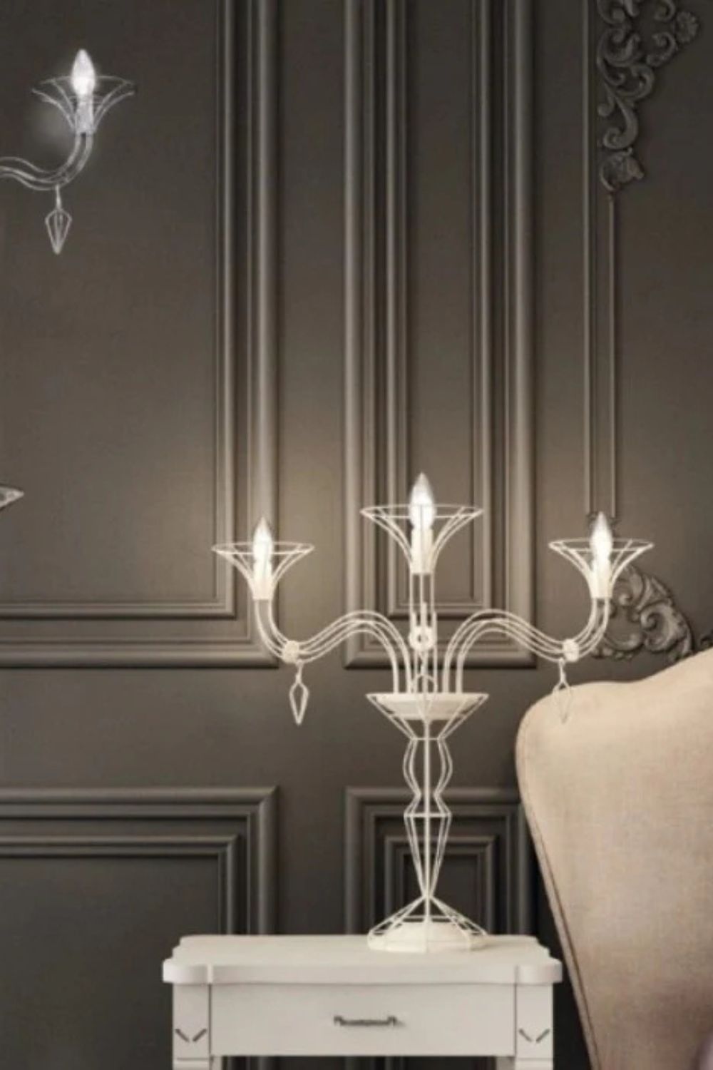 Dedalo Masa Lambasi Krom - 1