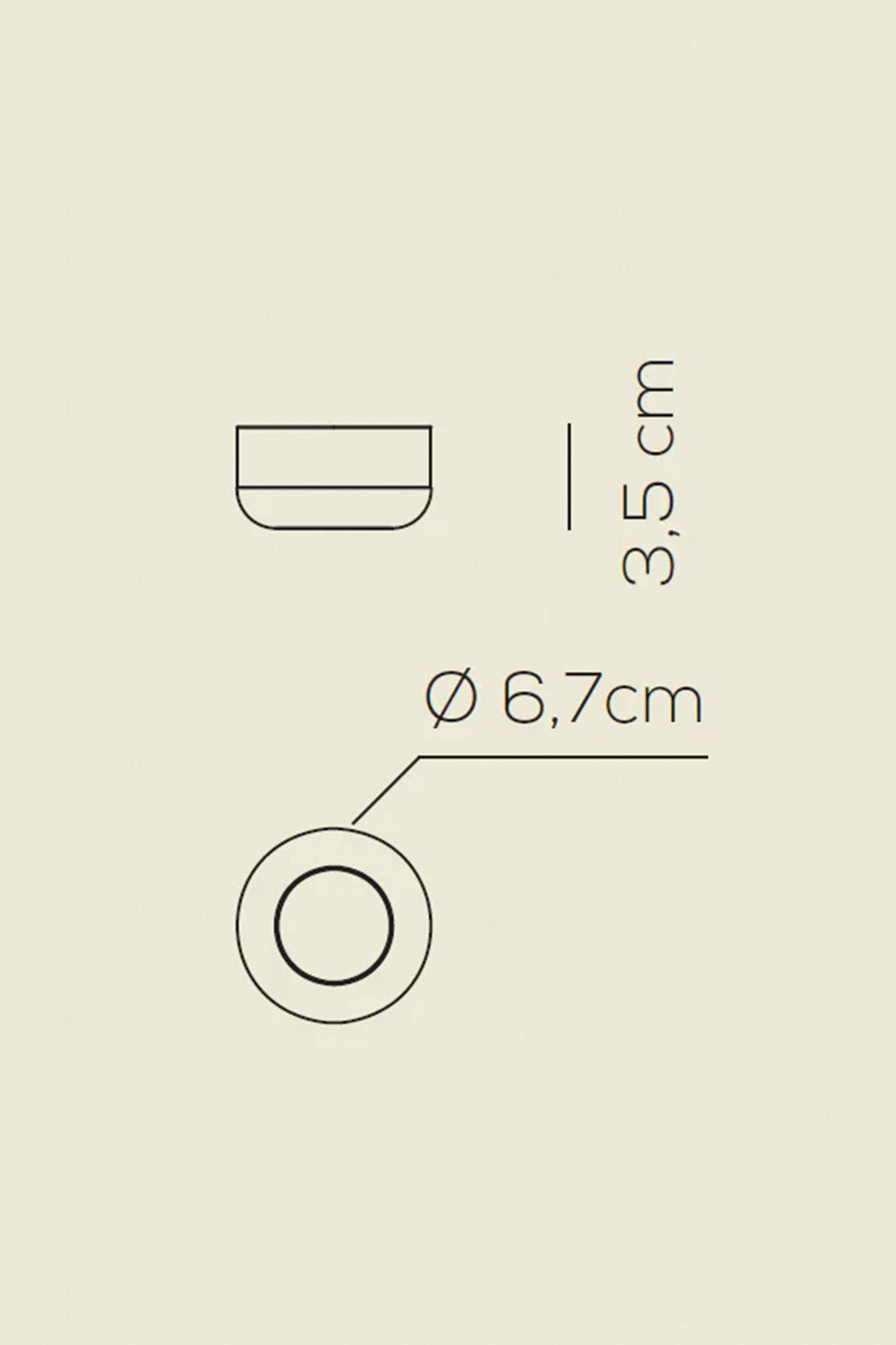 Urban P Mini Plafonyer Bronz - 1