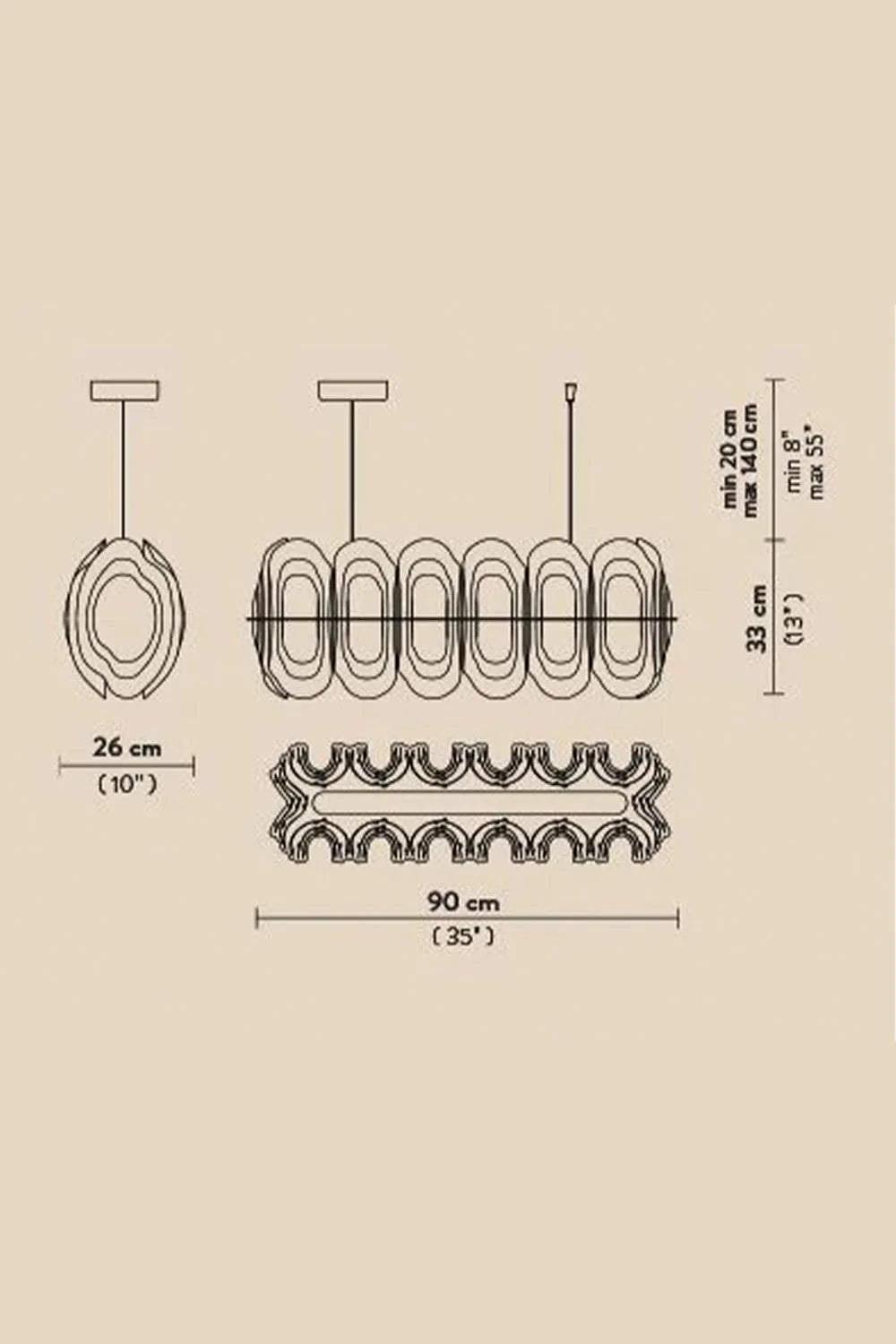 Fiordlys Linear Sarkit Silver - 3