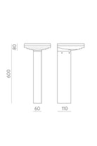 Gloss Solar Bolard 1l Antrasit - 3