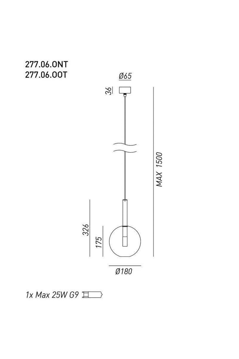 Alchimia Sfera Sarkit 1l Anti̇k Pi̇ri̇nç Şeffaf - 1
