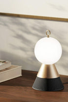 Bozu Masa Lambası 1l Mat Si̇yah Gold - 1