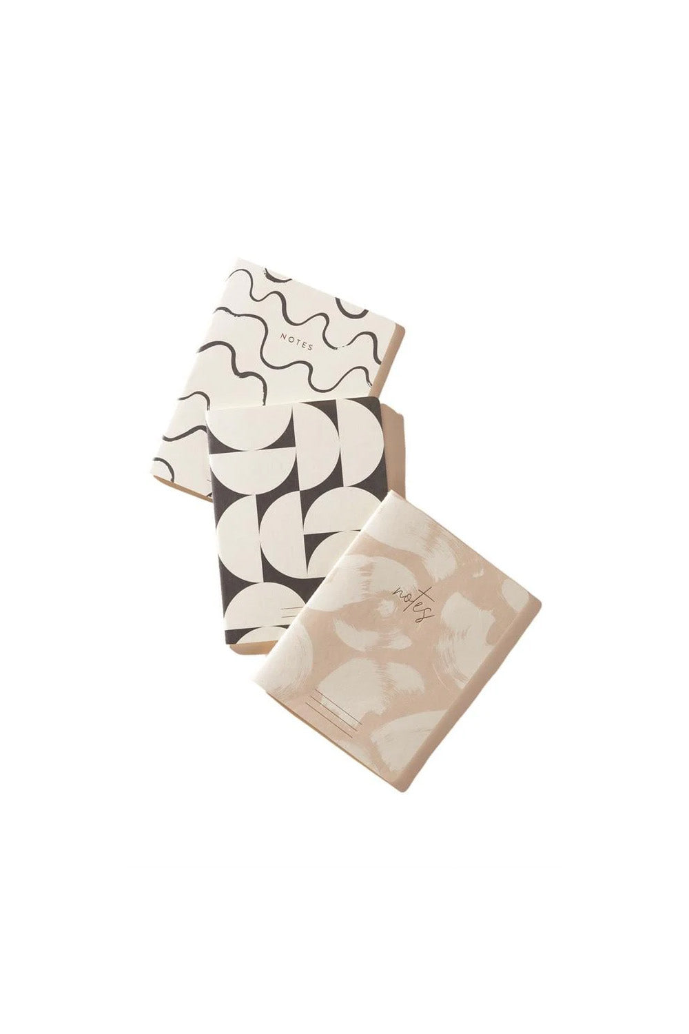 Design Works Ink Flex Notebooks Naturals 3'lü Defter - 0