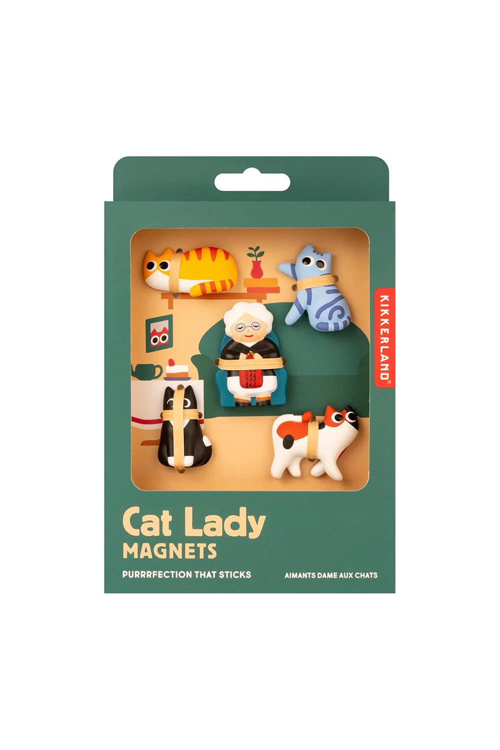 Cat Lady Magnet Mıknatıs - 1
