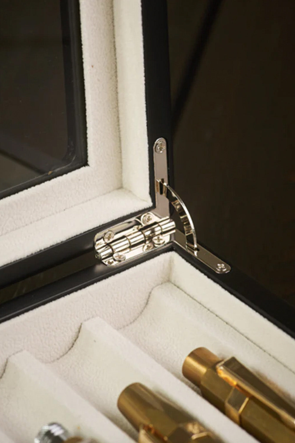 Ahşap Cam Kapaklı 10'lu Kalem Kutusu Venge - 2