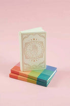 Bookcloth Hardcover Journal Off White Zodiac, Guided By The Stars Defter - 2