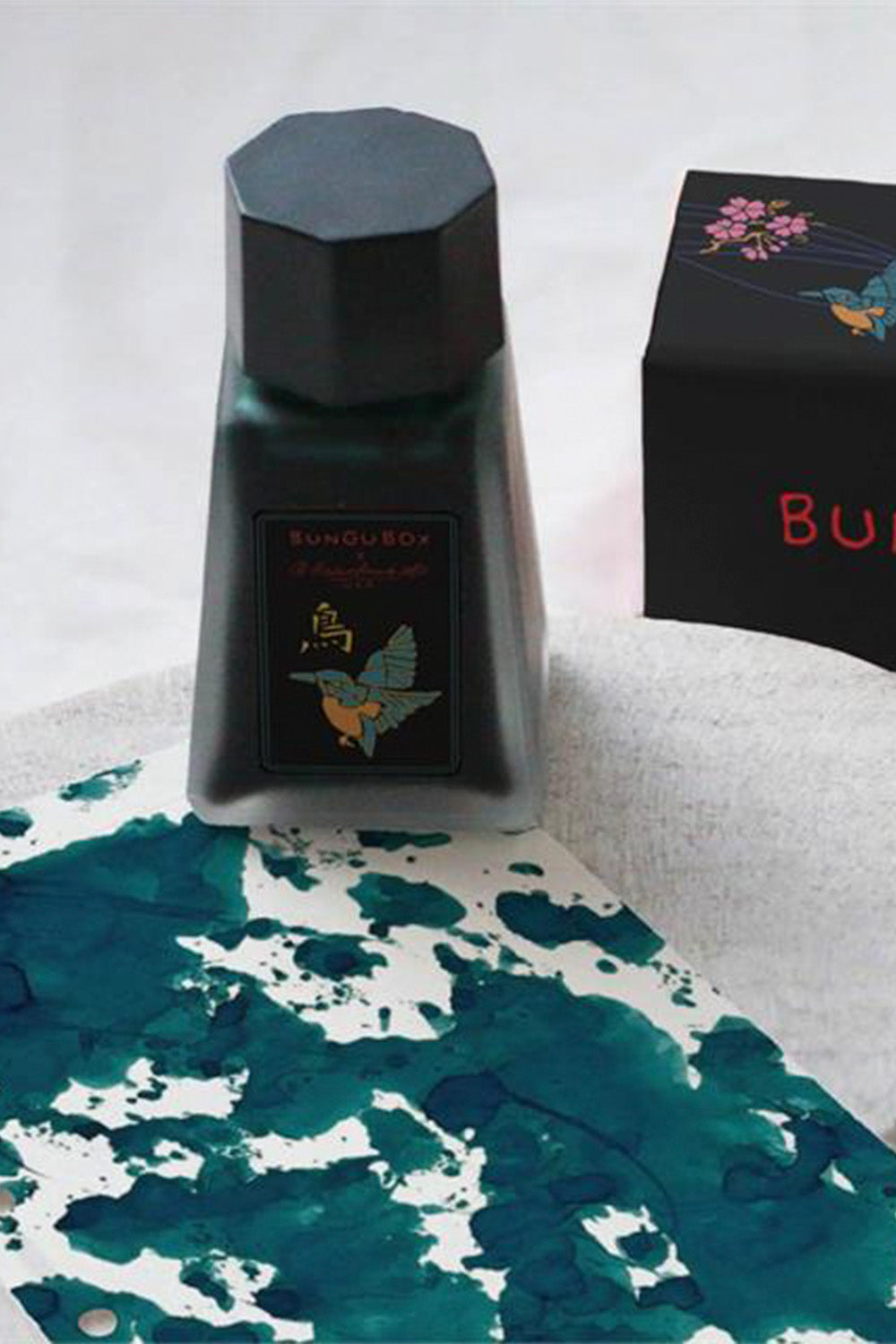 Bungu Box Kingfisher Limited Edition Şişe Mürekkep - 0