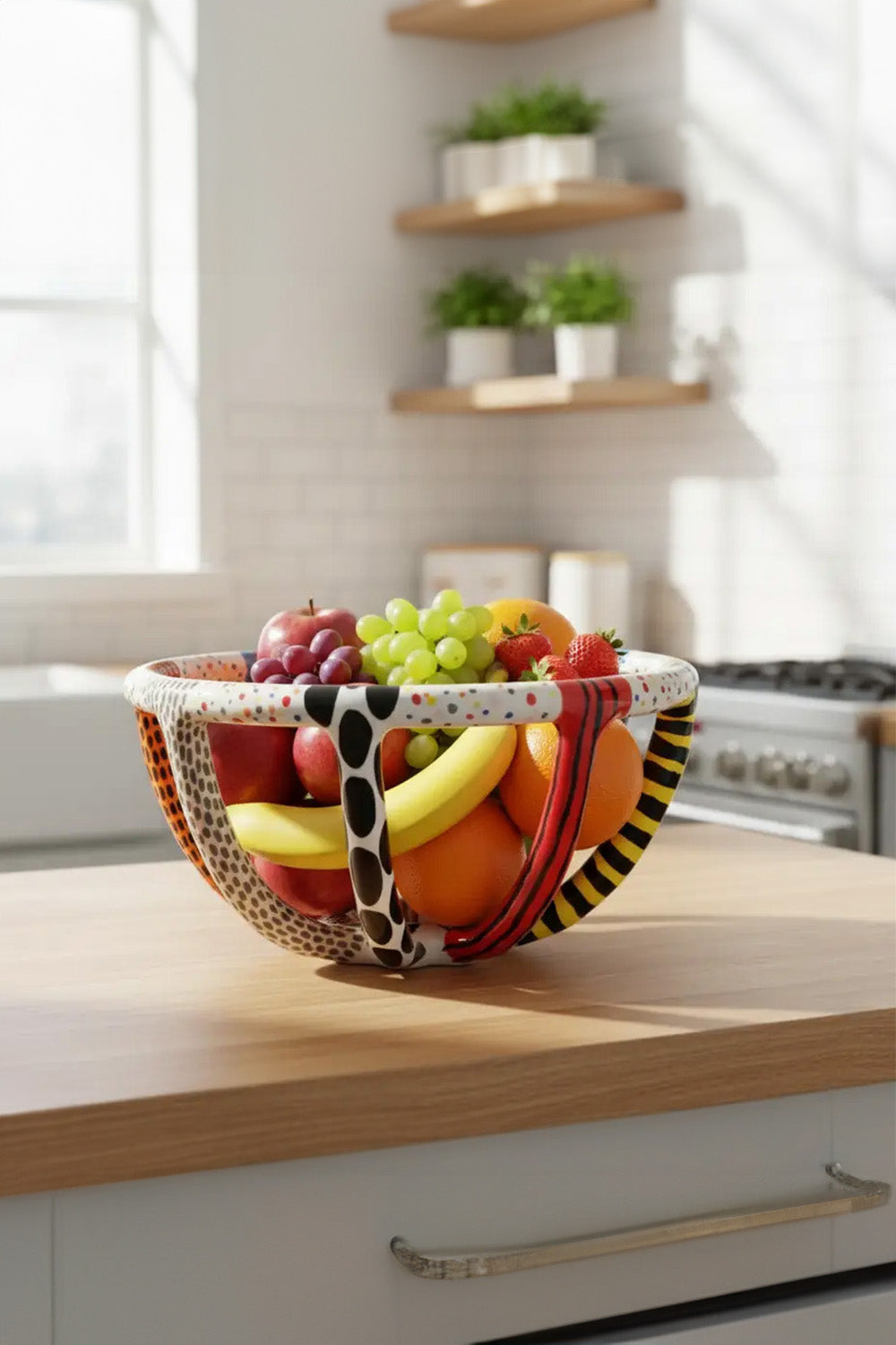 Renkli Büyük Boy Sepet - 0