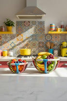 Renkli Büyük Boy Sepet - 2