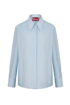 Oversize Blue Shirt - 4