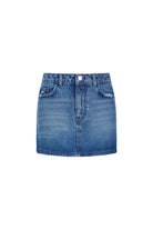 Blue Denim Skirt 1 - 5