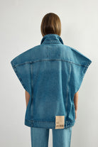 Blue Denim Vest 2 - 2