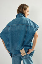 Blue Denim Vest 2 - 3