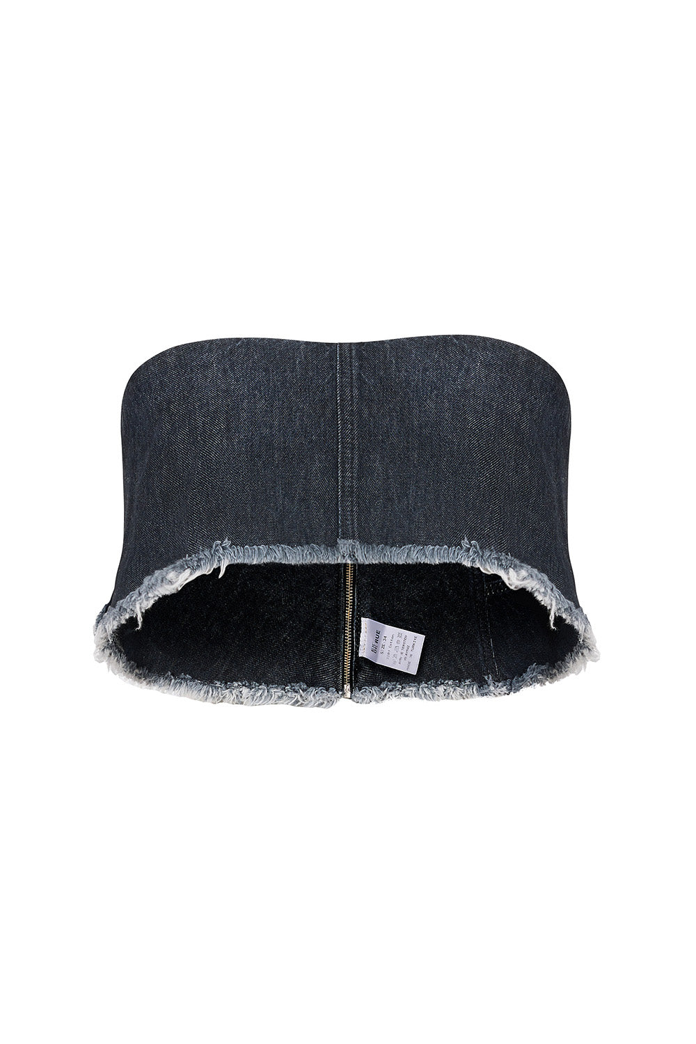 Black Denim Crop - 3