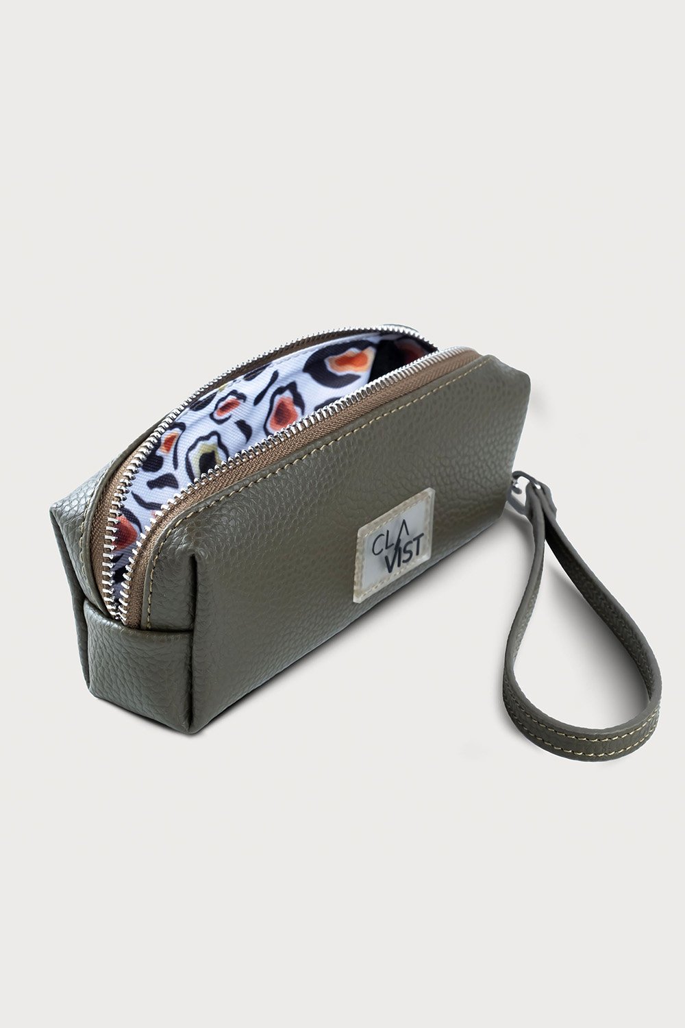 Minimalist Kalem Ve Aksesuar Çantası  Yeşil - 5