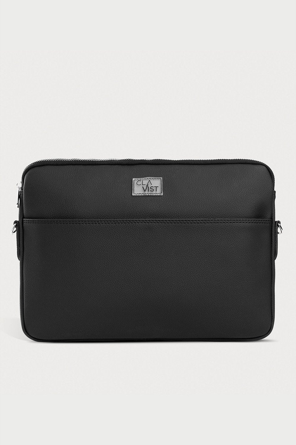 Vegan Deri Portföy Çanta Siyah - 0