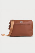 Vegan Deri Portföy Çanta  Kahverengi - 6