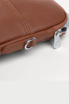 Vegan Deri Portföy Çanta  Kahverengi - 8