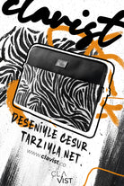 Zebra Desenli  Laptop & Macbook  & Ipad Kılıfı - 1