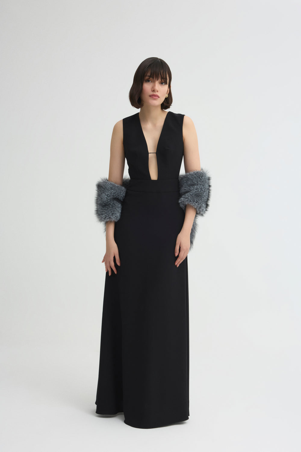 Delphine Black Dress - 0